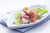 Caesar Salad mit Seeteufel im Speckmantel