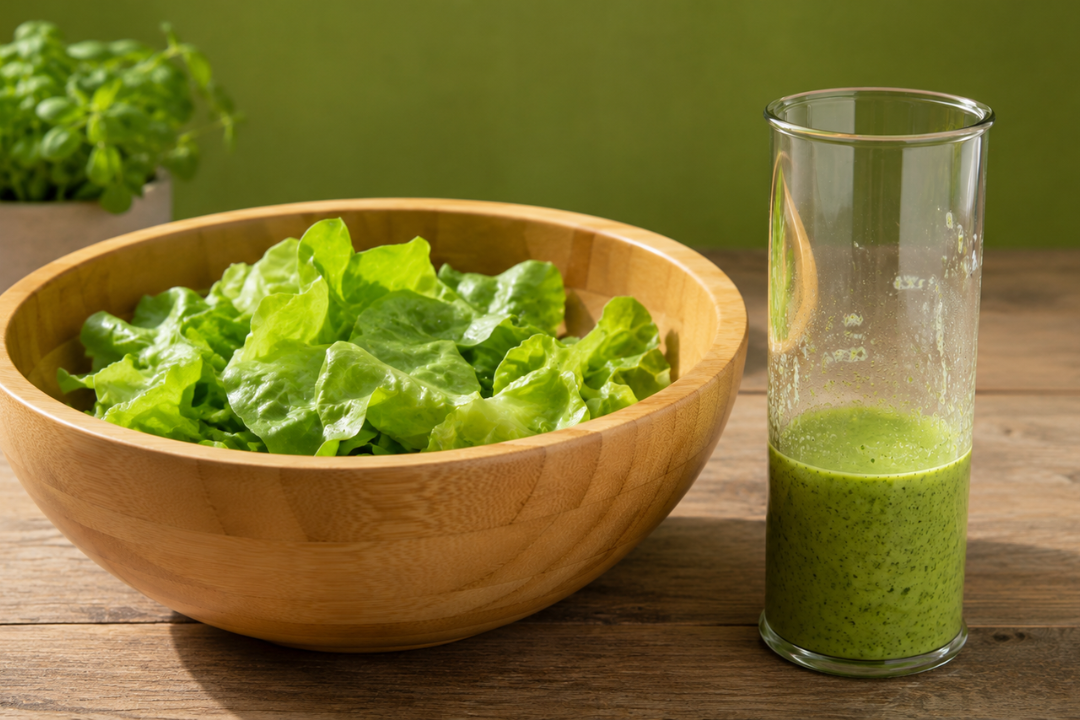 Kräuterdressing für grünen Salat