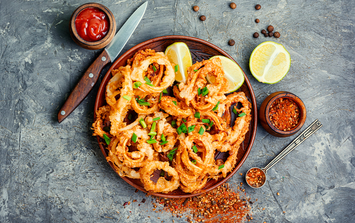 Knusprig gebratener Tintenfisch | Genussvolle Rezepte | Olive & Co Knusprig gebratener Tintenfisch | Genussvolle Rezepte | Olive & Co