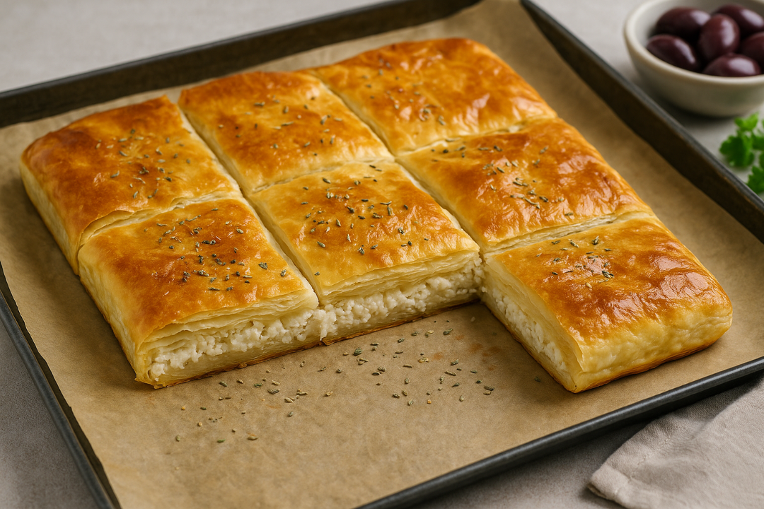 Tiropita mit Feta