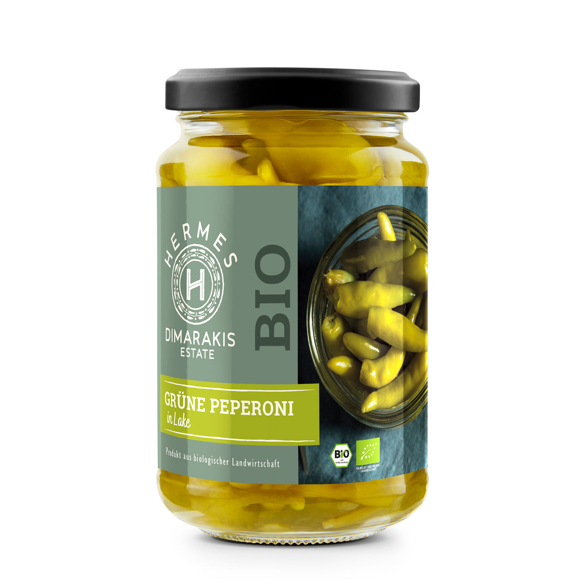 BIO Grüne Peperoni in Lake - HERMES BIO