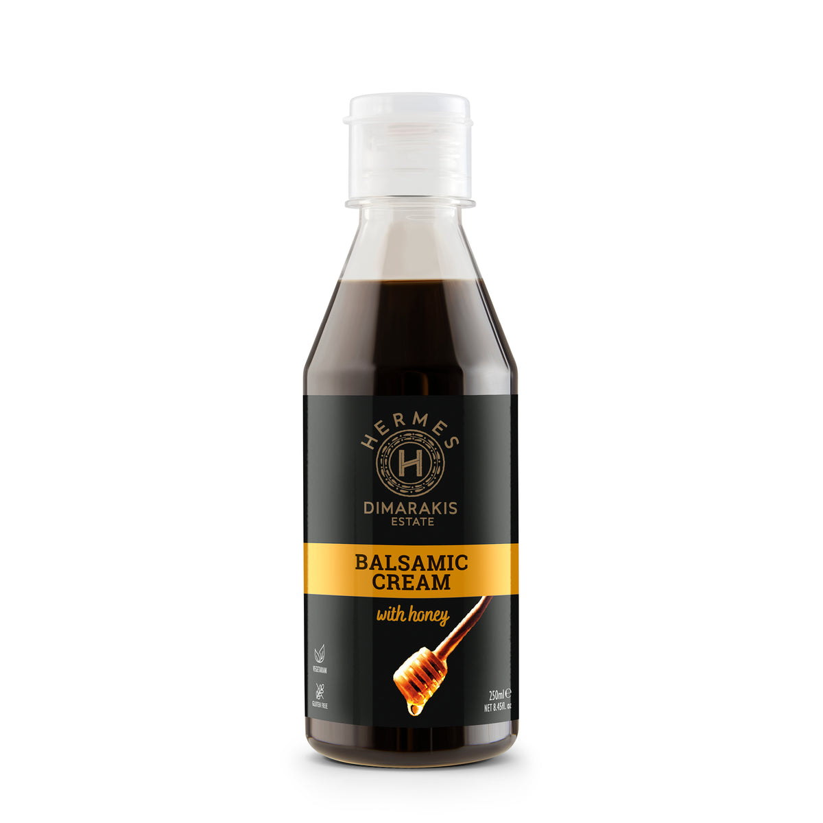 Balsamico-Creme mit Honig - HERMES - 250 ml Flasche