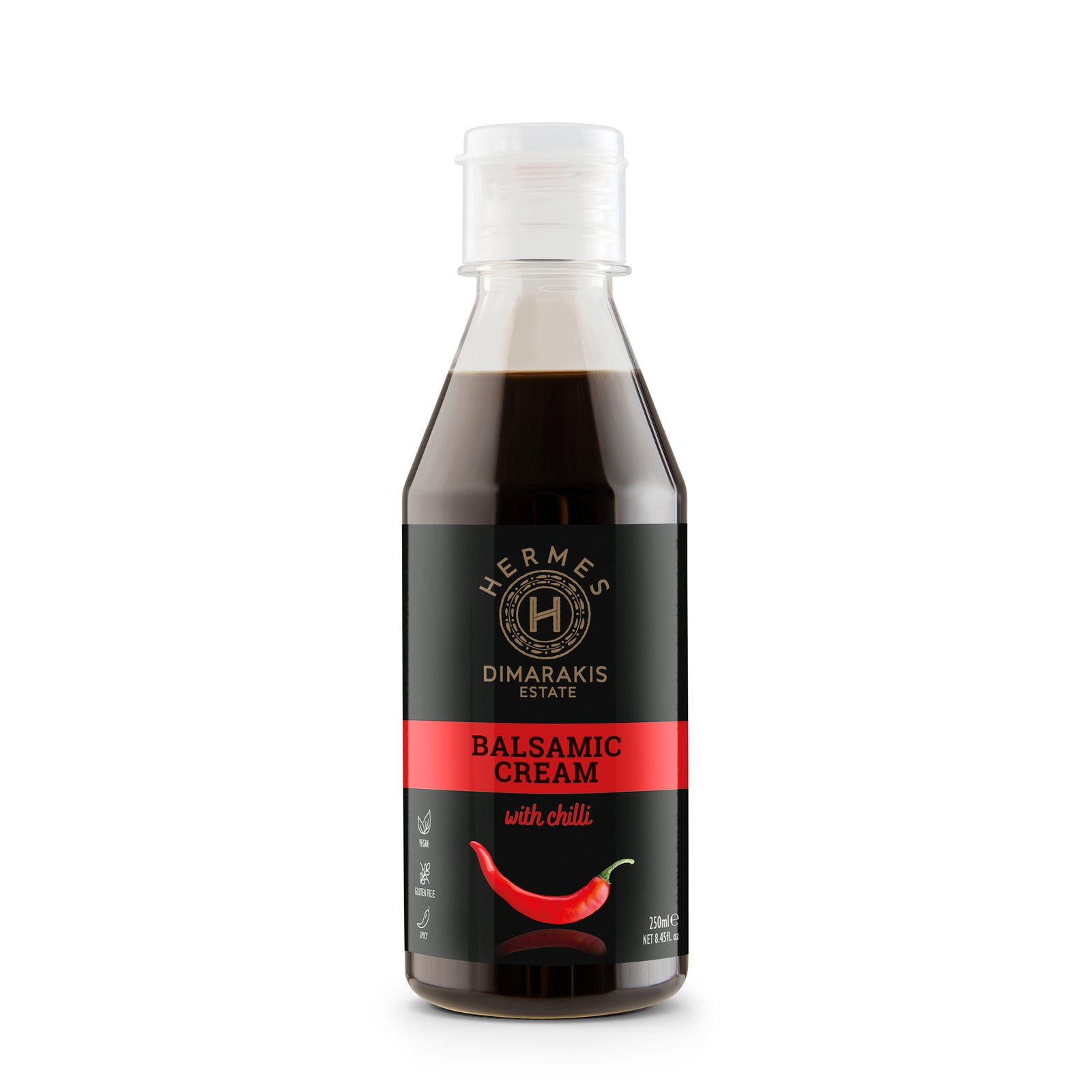 Balsamico-Creme mit Chili- HERMES - 250 ml Flasche